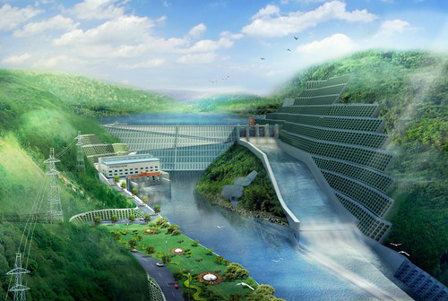 杭州老挝南塔河1号水电站项目